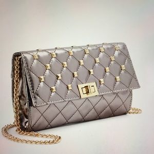 NWT-Metallic Mini Crossbody Bag